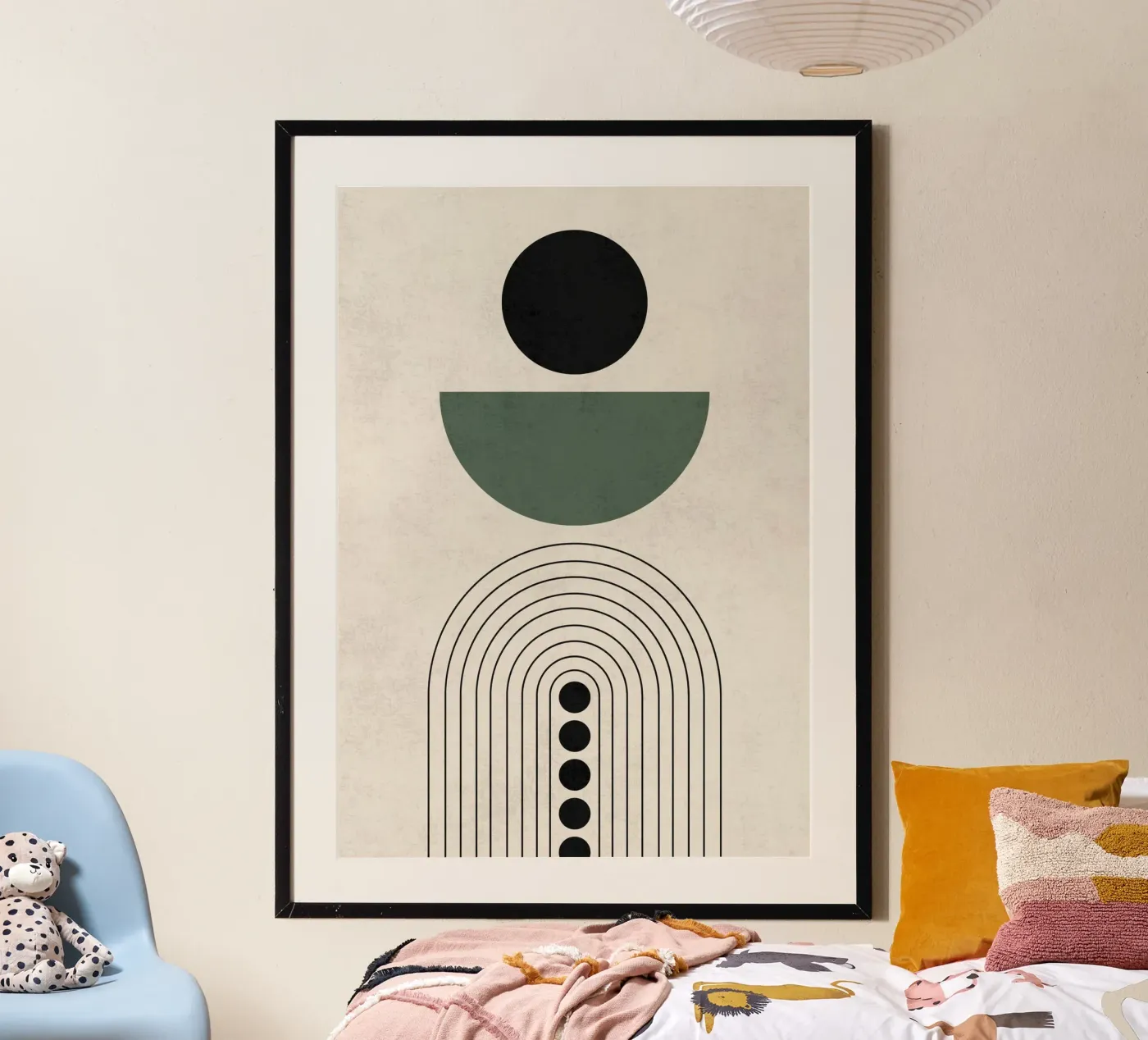 Equilibrio ad arco poster da DesignArt