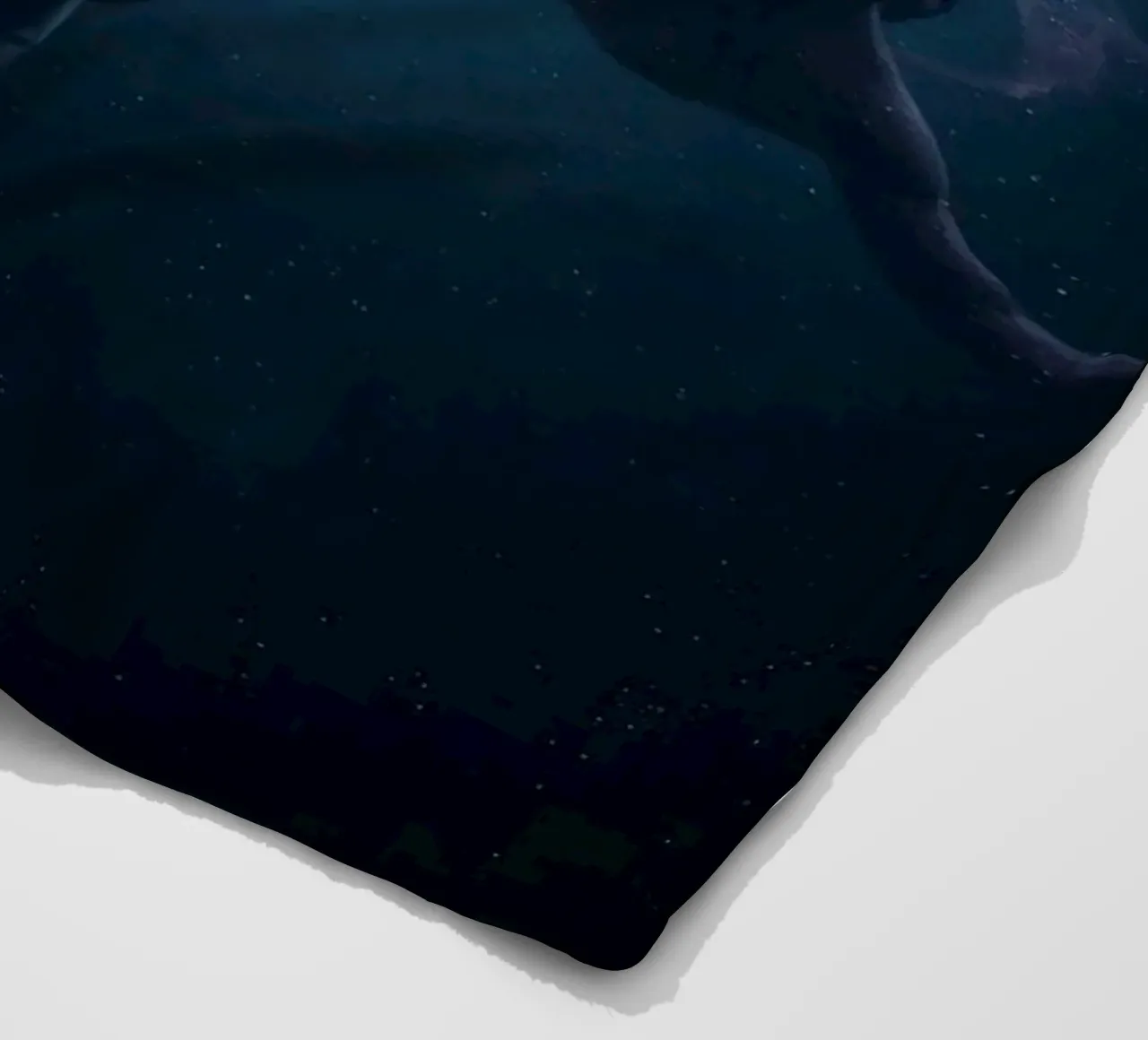 Cosmic exploration with astronaut and abstract beings fleece blanket by DesignDoodle