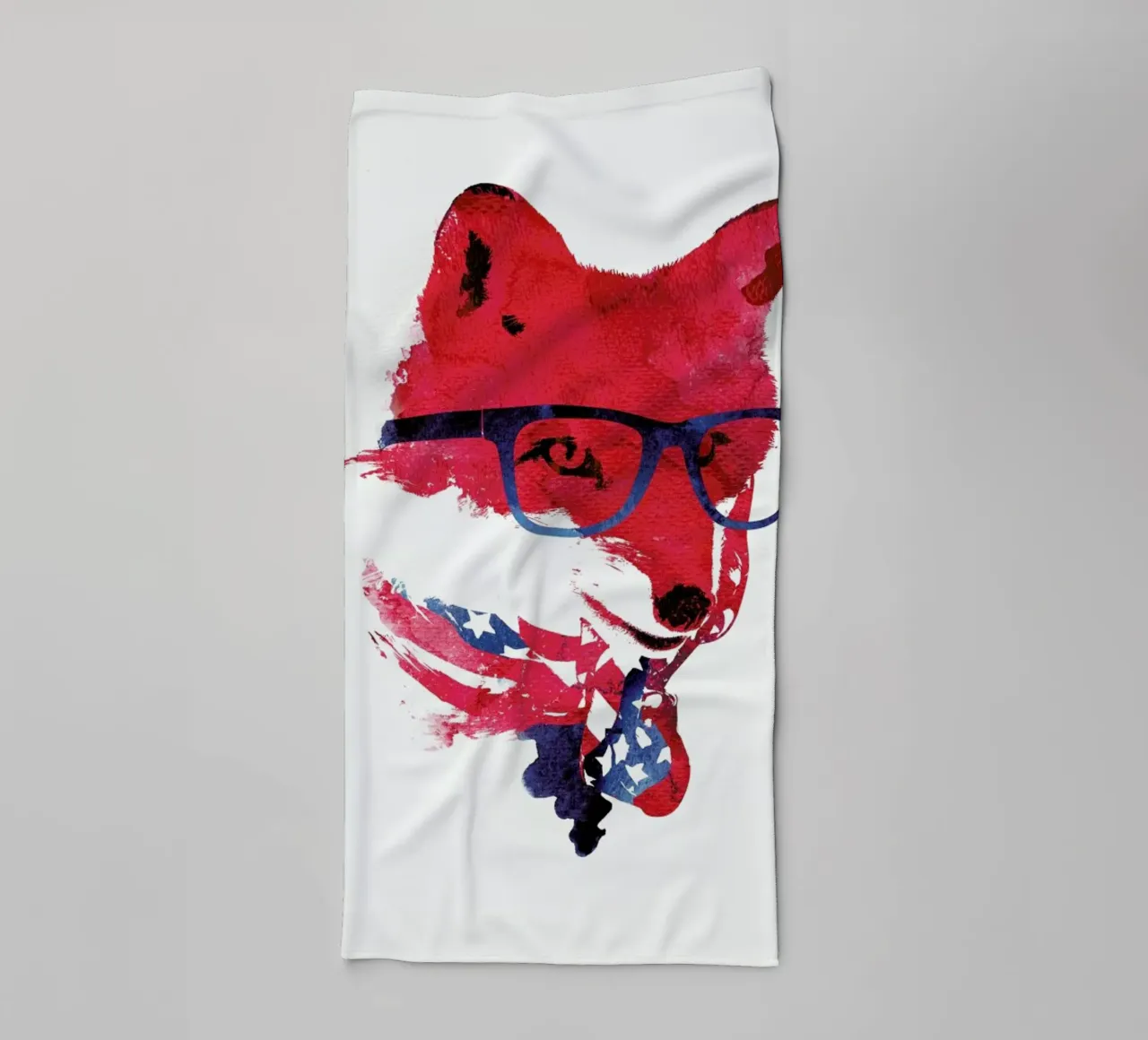 American Fox asciugamano da bagno da Róbert Farkas