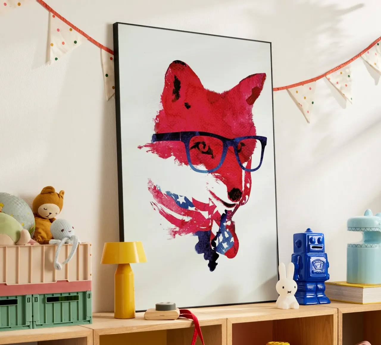 American Fox alluminio dibond da Róbert Farkas