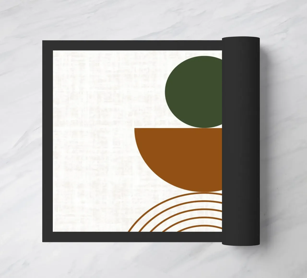 Echoënde bogen deurmat van DesignArt