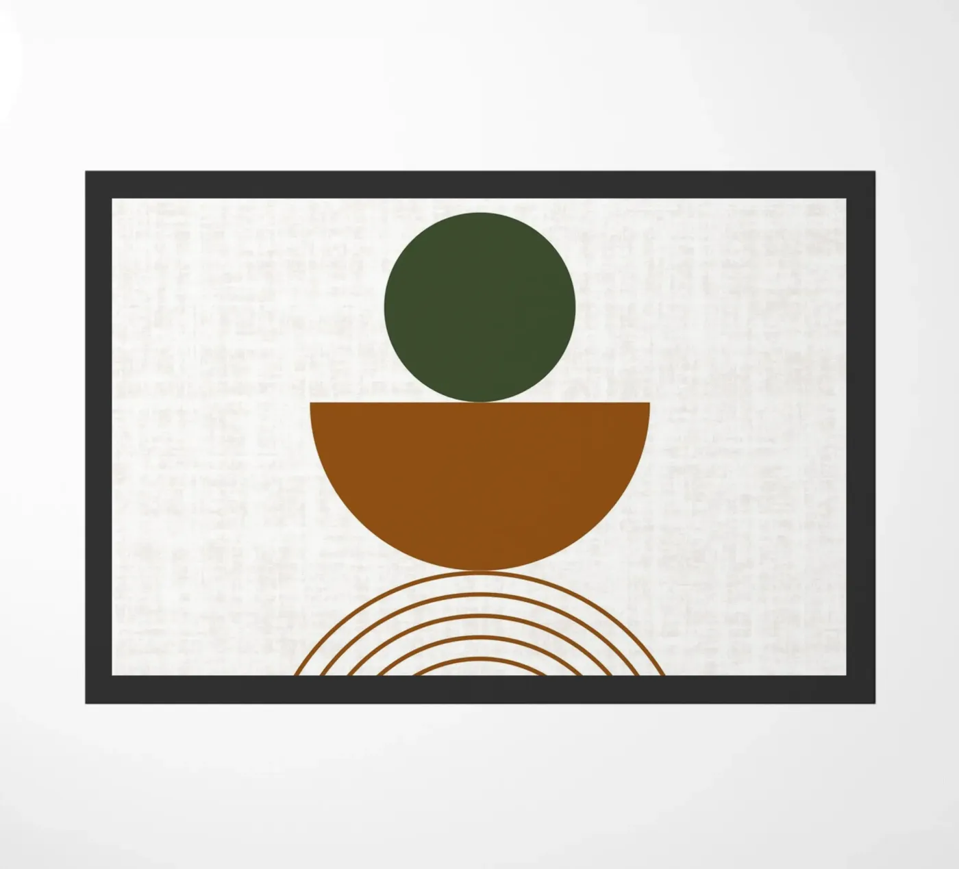 Echoing Arches deurmat van DesignArt