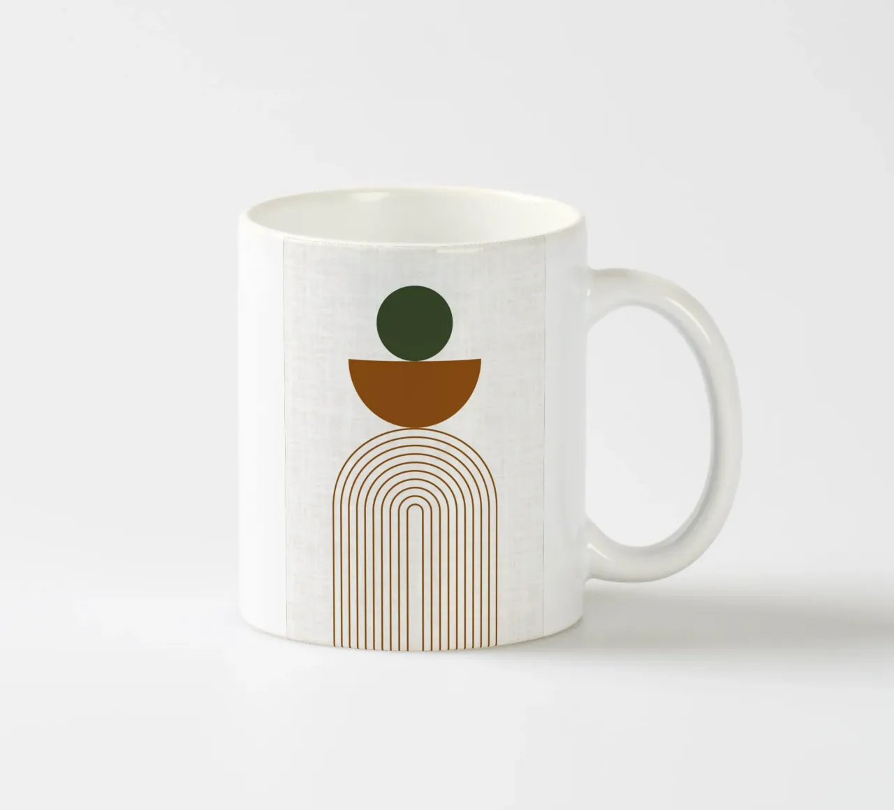 Echoing Arches ceramic mug by DesignArt