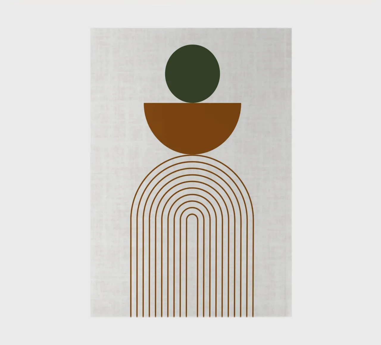 Echoing Arches notebook by DesignArt