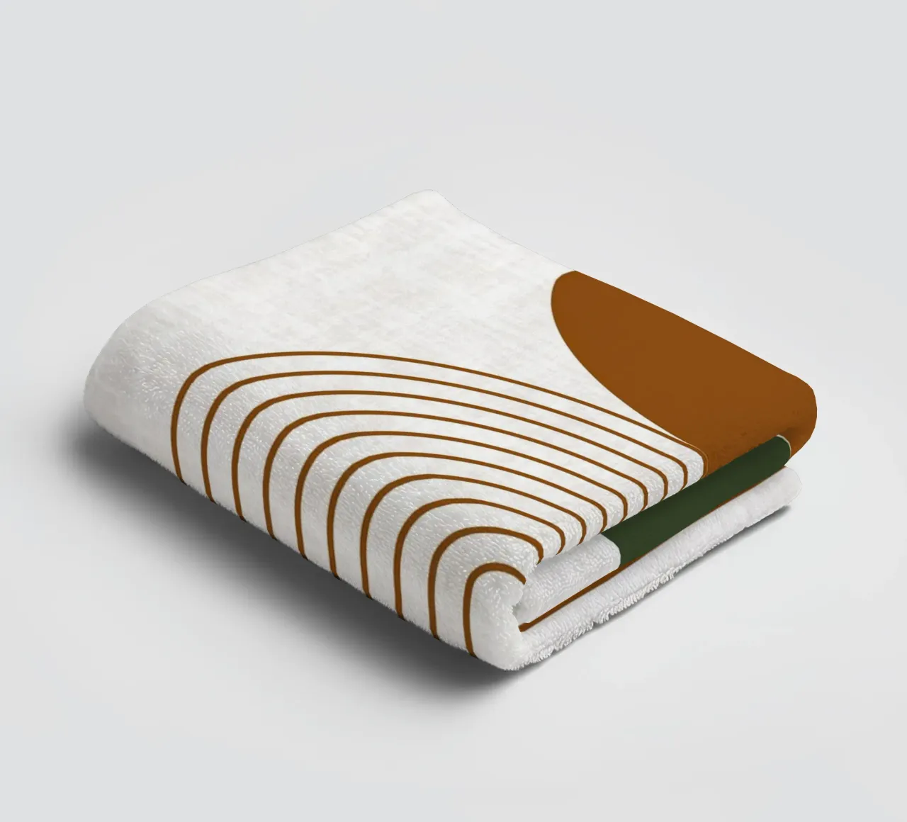 Echoing Arches towel by DesignArt