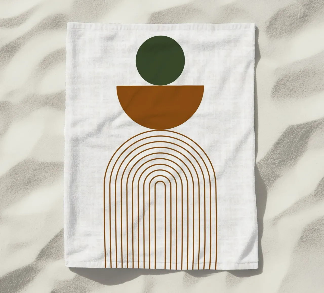 Archi che risuonano telo mare da DesignArt