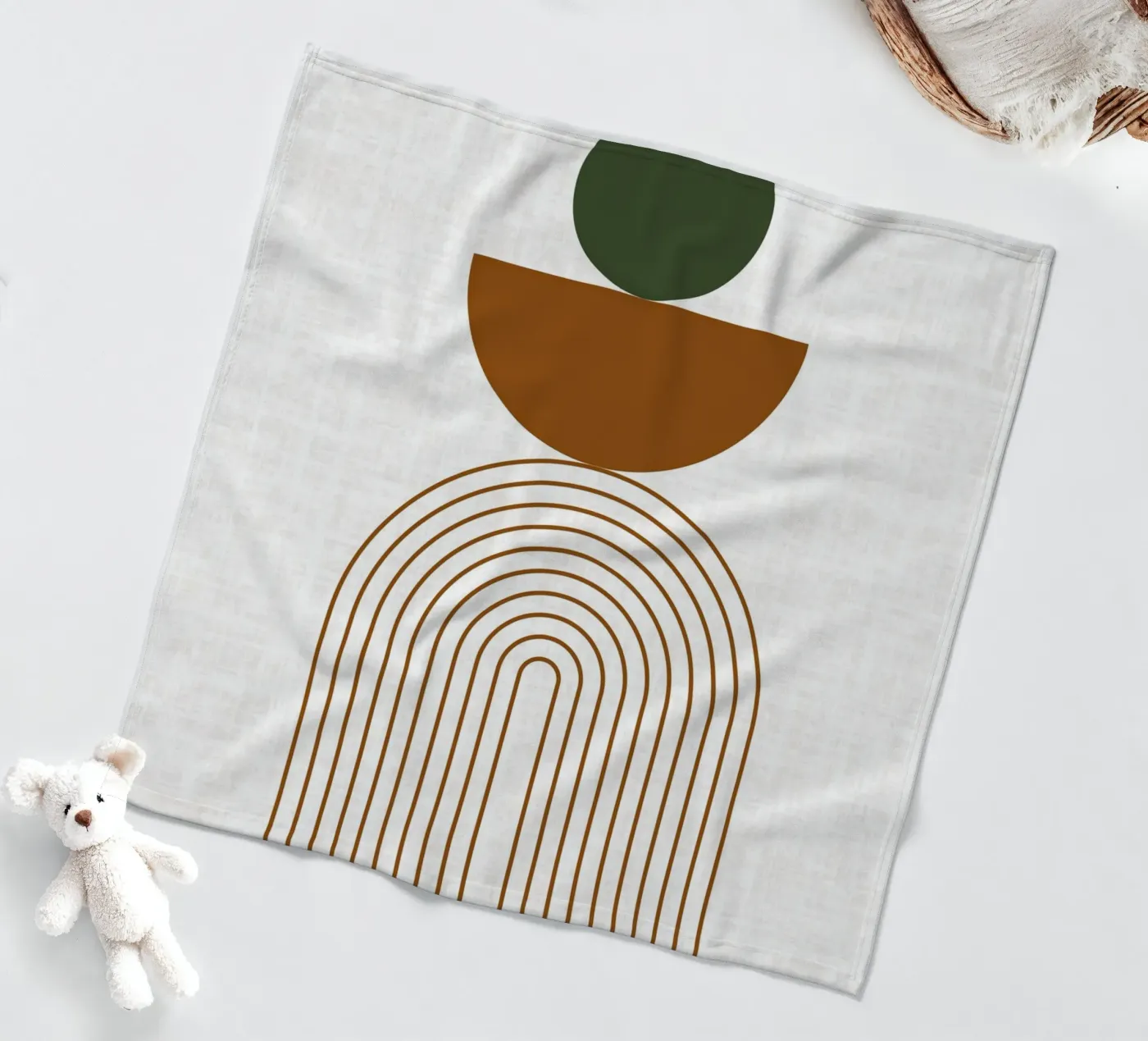 Echoing Arches fleecedeken van DesignArt