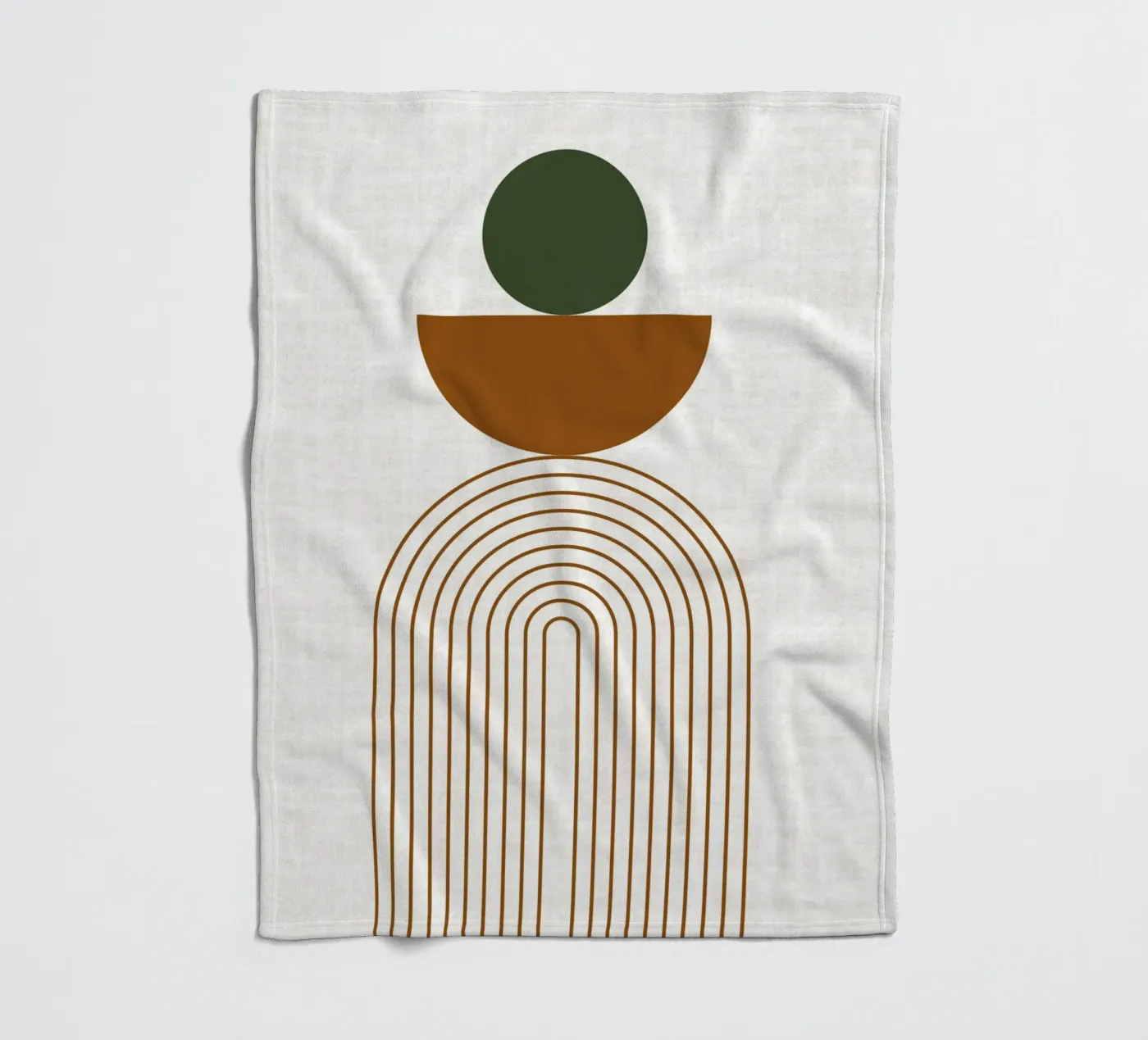 Echoing Arches fleecedeken van DesignArt