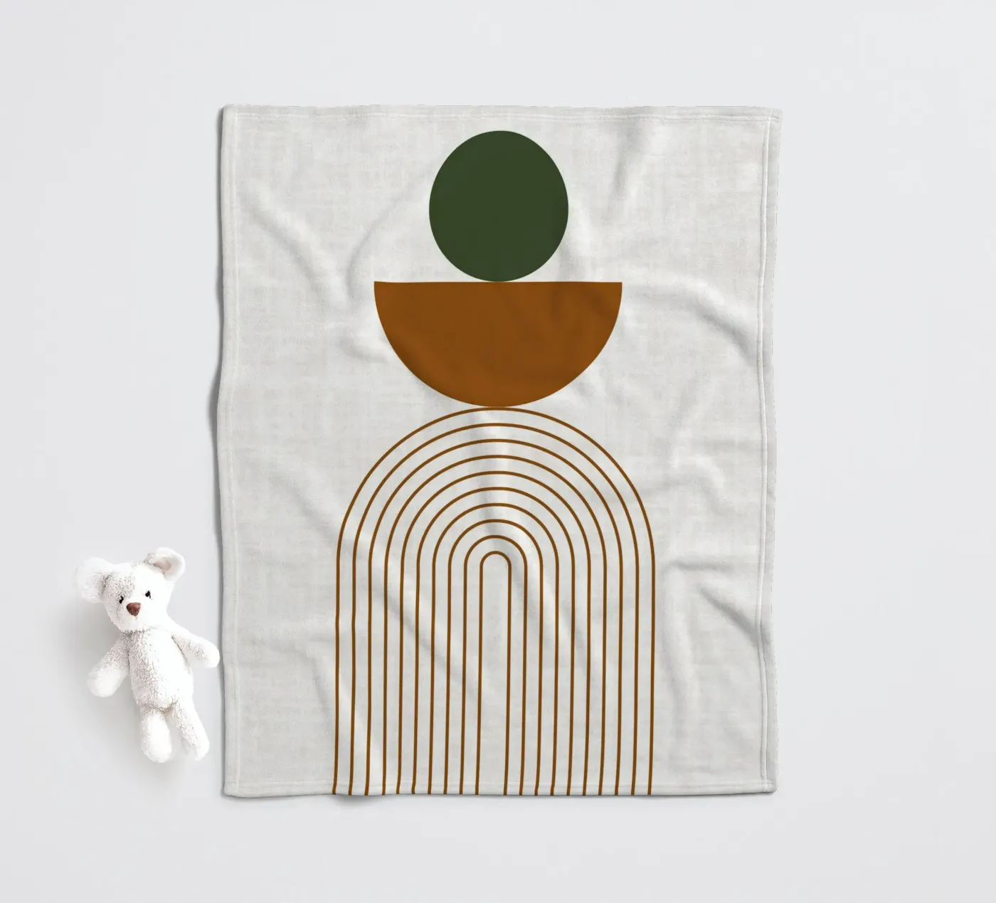 Echoing Arches fleecedeken van DesignArt