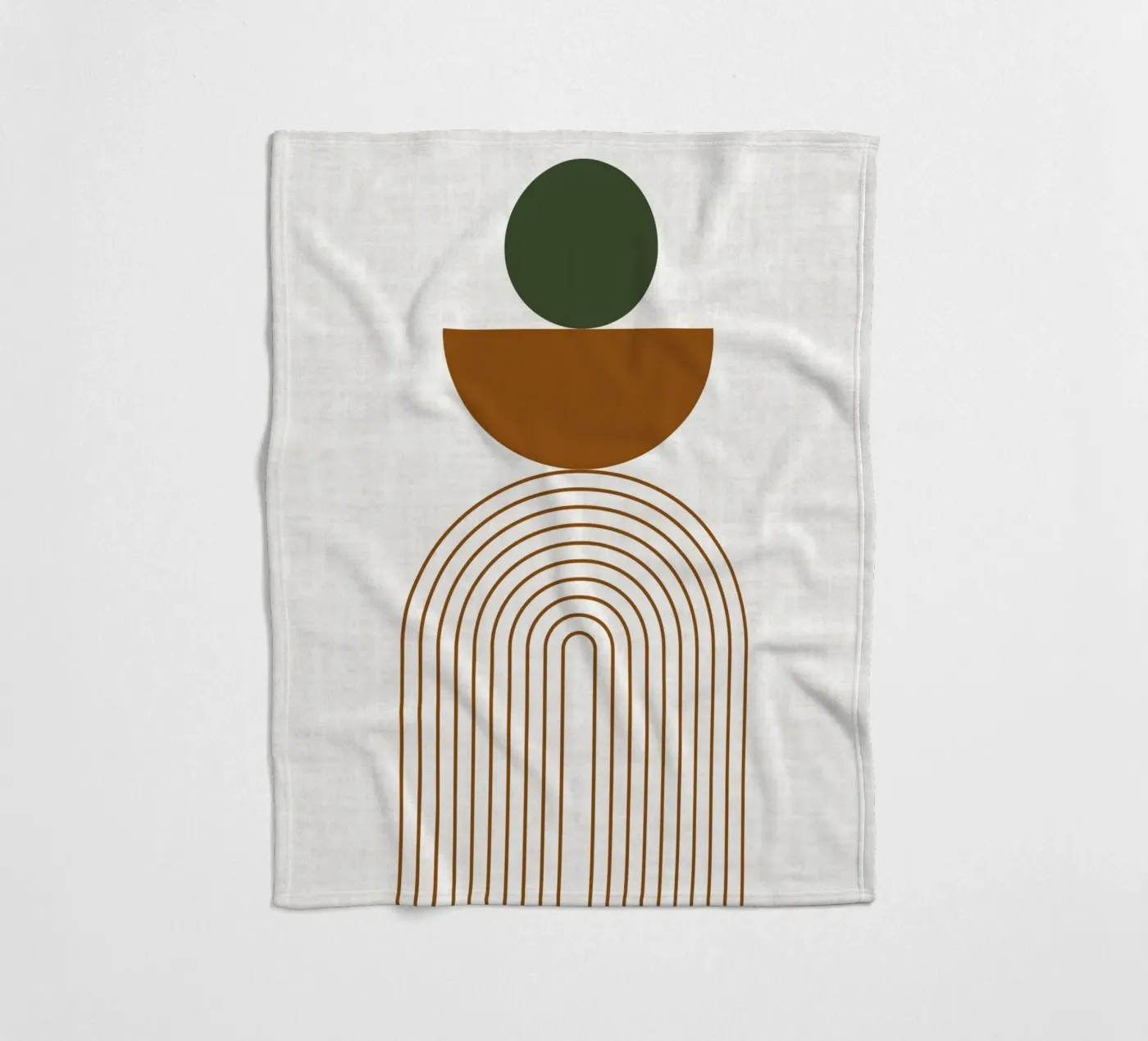 Echoing Arches fleecedeken van DesignArt