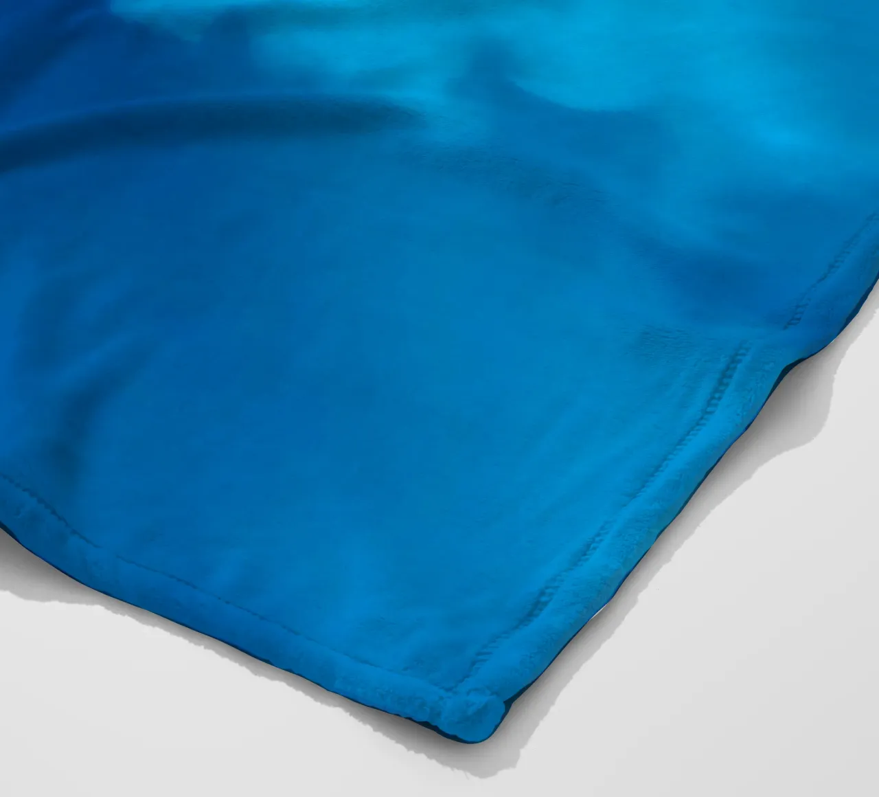 Soft blue abstract wallpaper creating a serene and calming fleece blanket by DesignDoodle