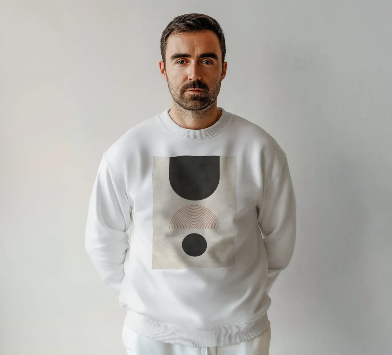 Flusso circolare felpa da DesignArt