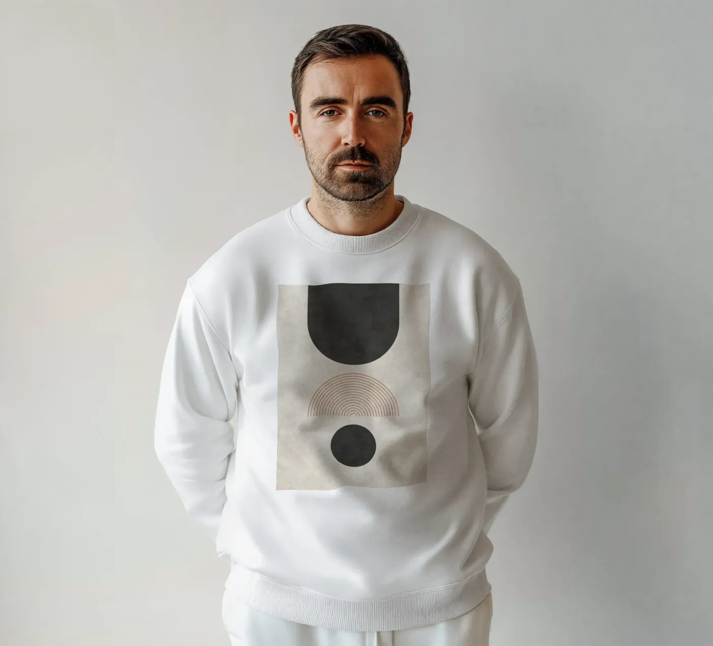 Circular Flow felpa da DesignArt