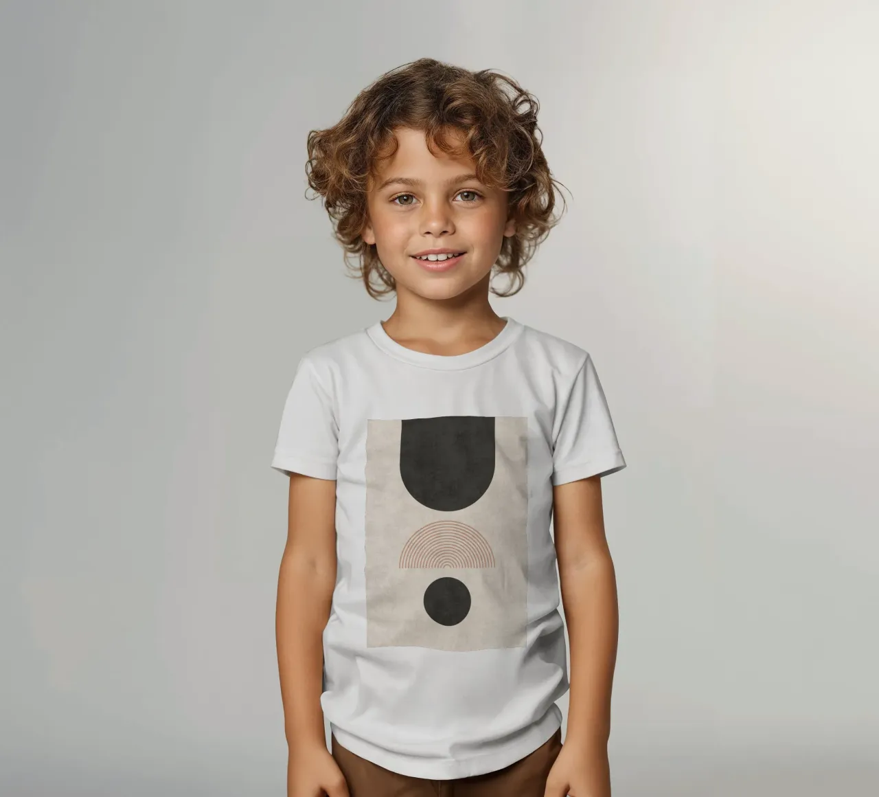 Flusso circolare t-shirt bambini da DesignArt