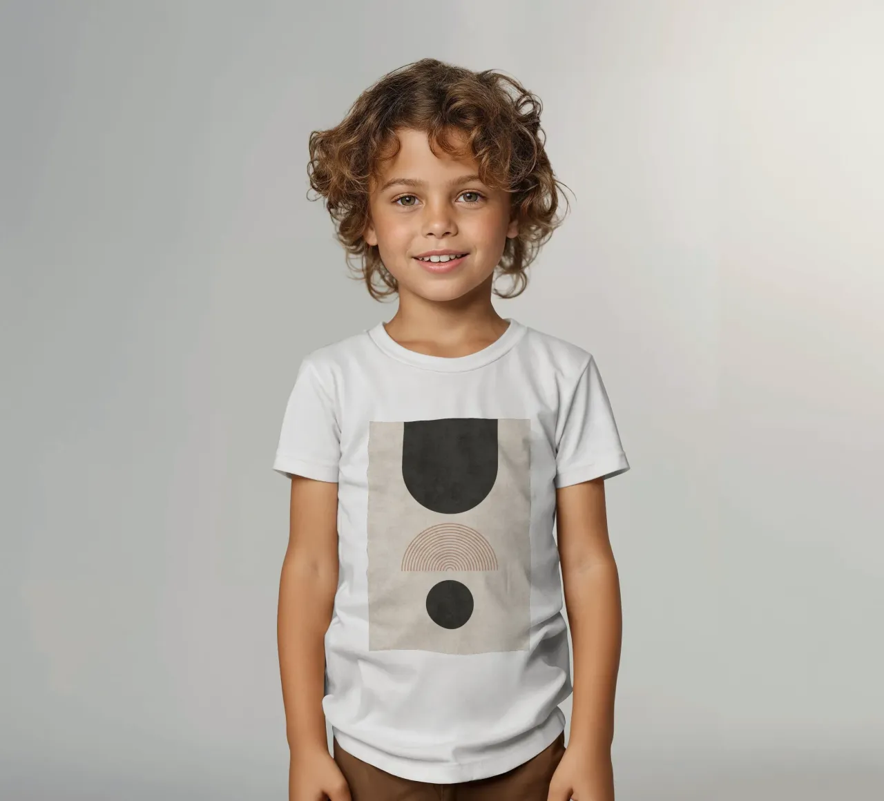 Flusso circolare t-shirt bambini da DesignArt