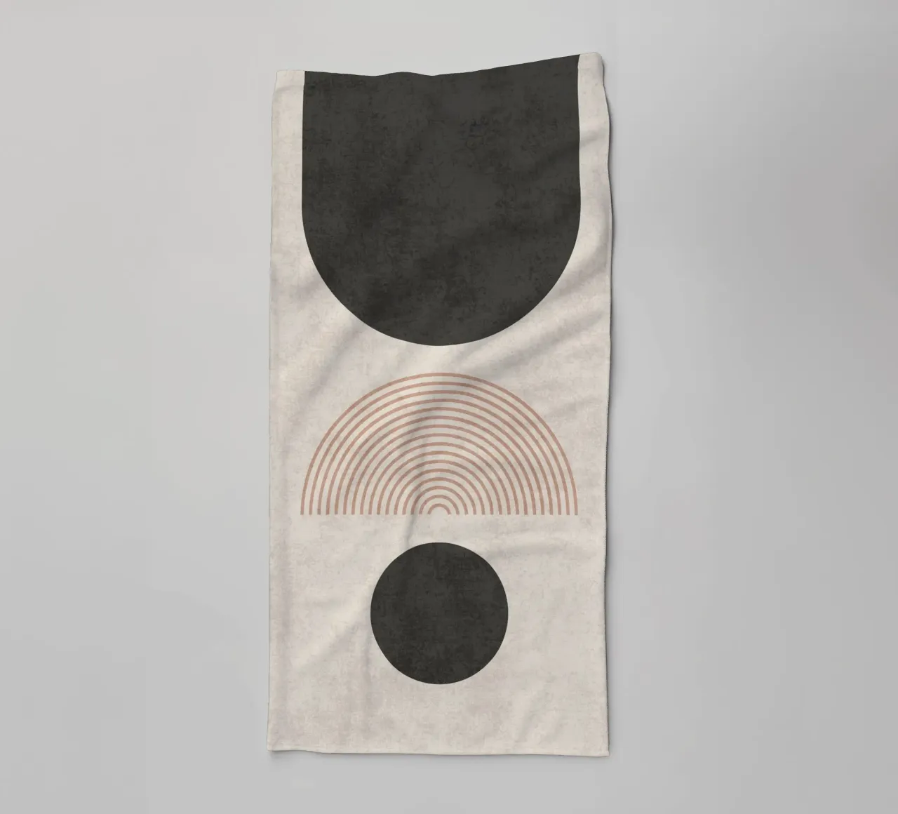 Circular Flow towel by DesignArt