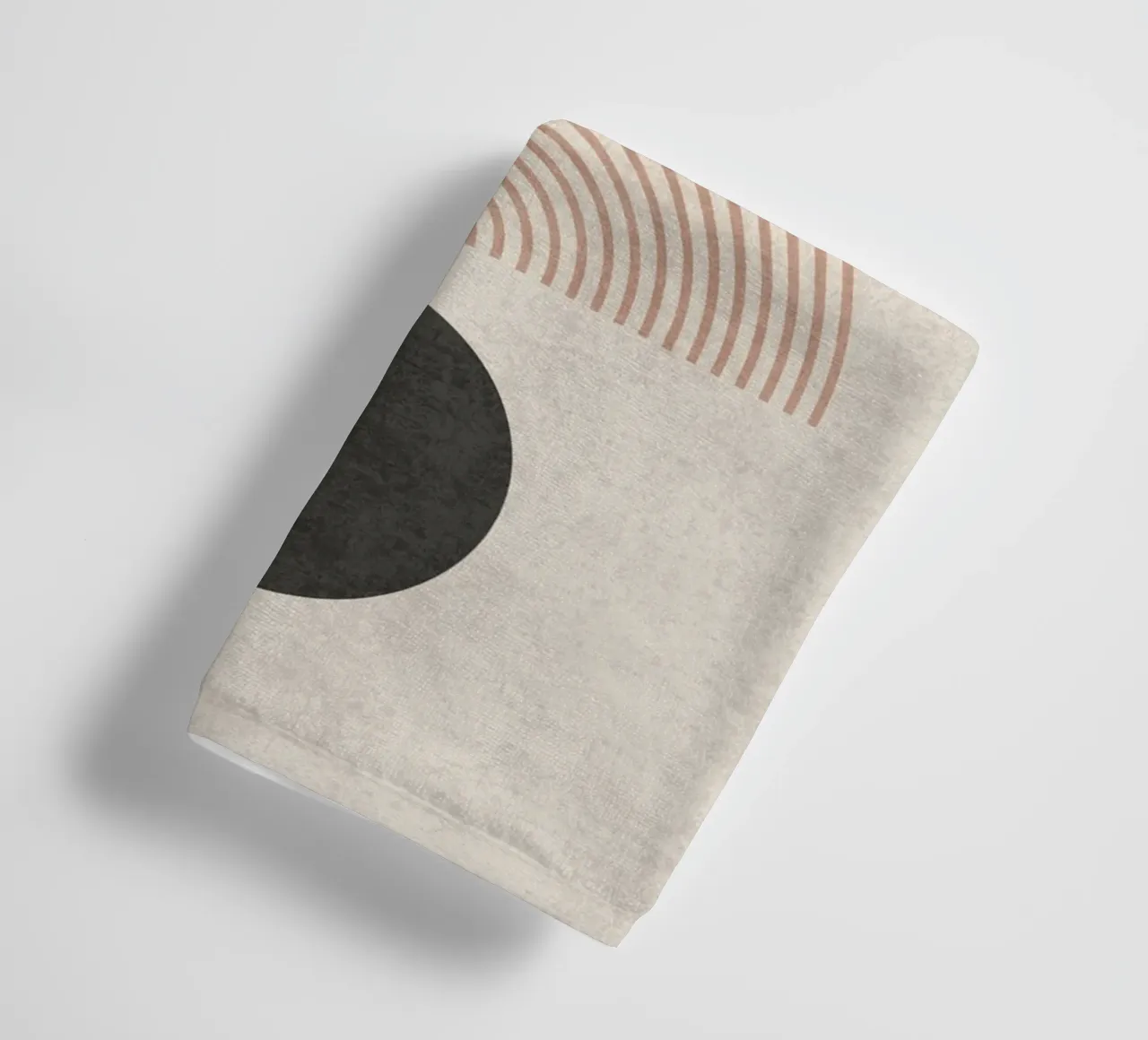 Circular Flow towel by DesignArt