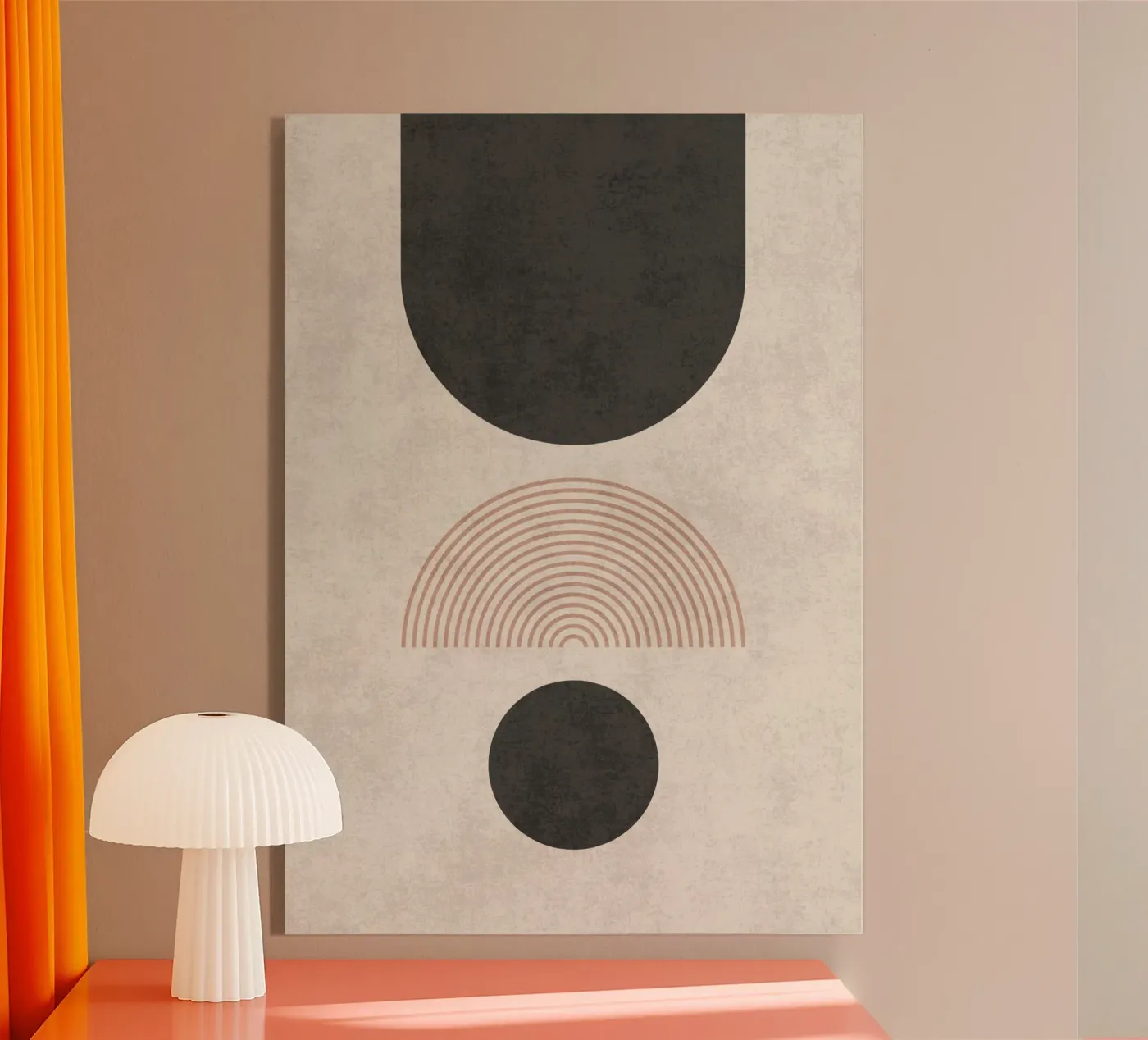 Flusso circolare plexiglass da DesignArt
