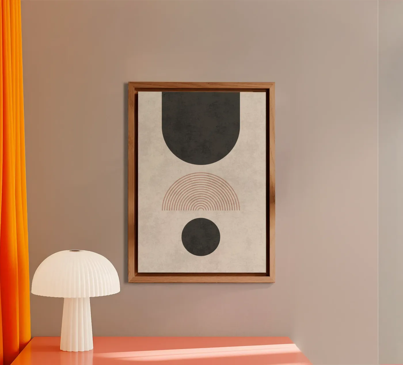 Circular Flow forex plate by DesignArt