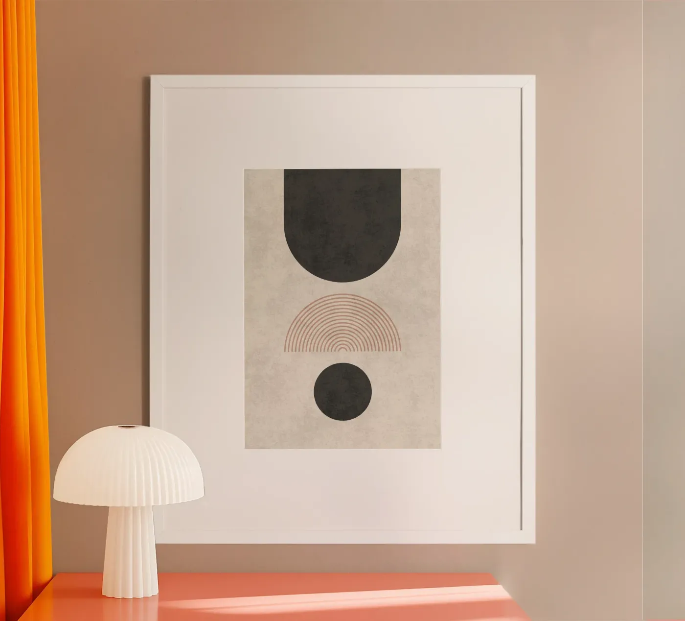 Circular Flow poster van DesignArt