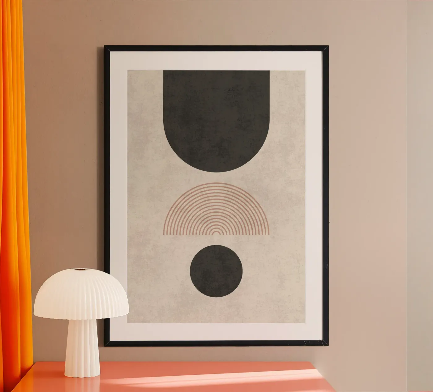 Circular Flow poster van DesignArt