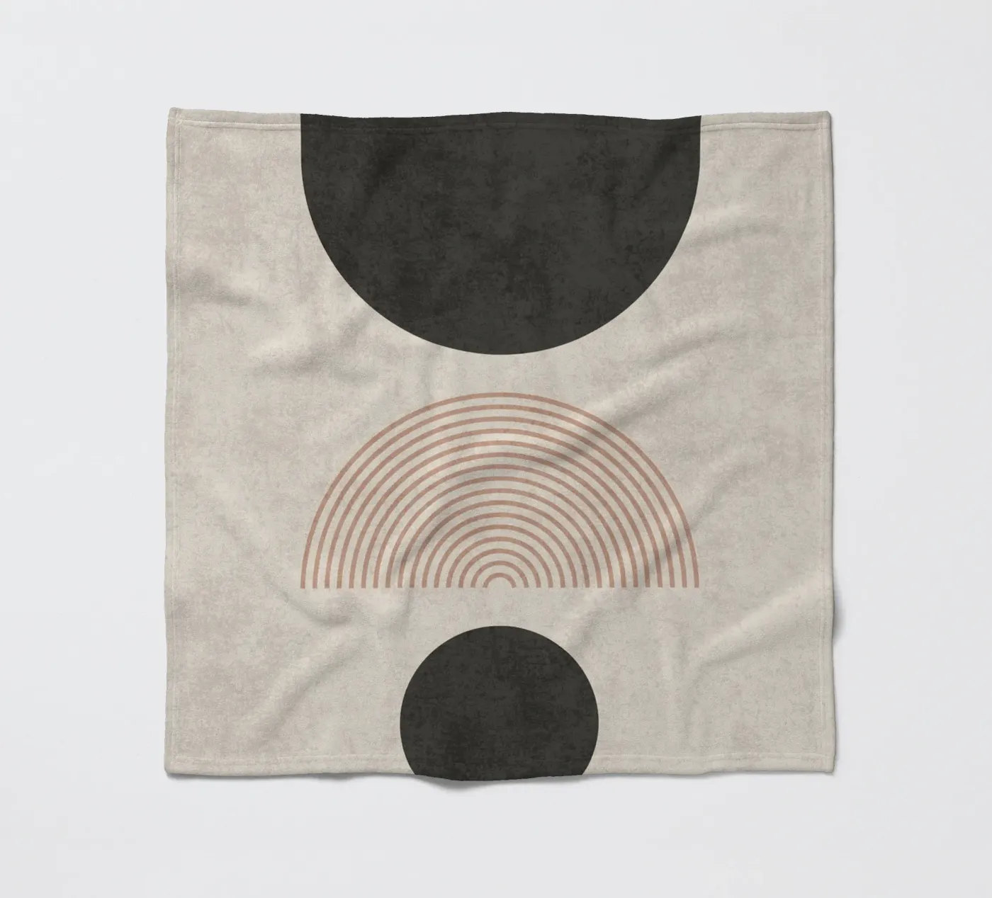 Circular Flow Fleecedecke von DesignArt