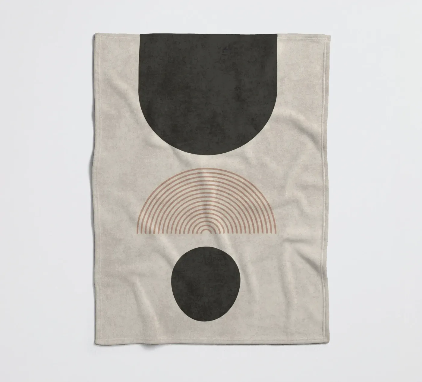 Circular Flow Fleecedecke von DesignArt