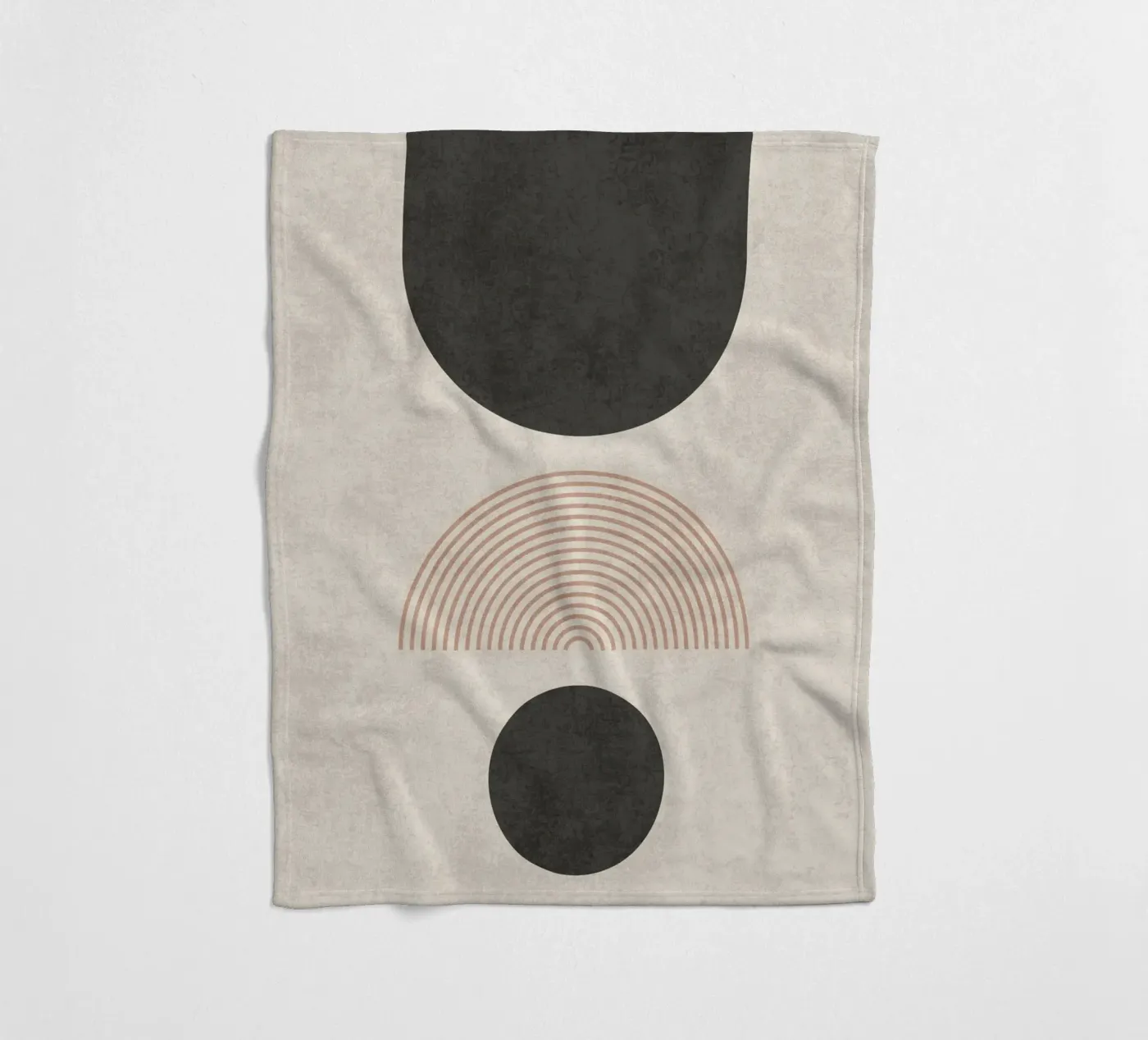 Circular Flow Fleecedecke von DesignArt