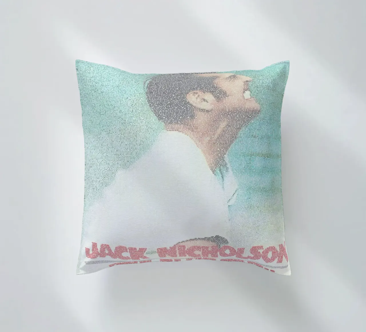 One Flew over the Cuckoos' Nest decorative cushion by Robotic Ewe