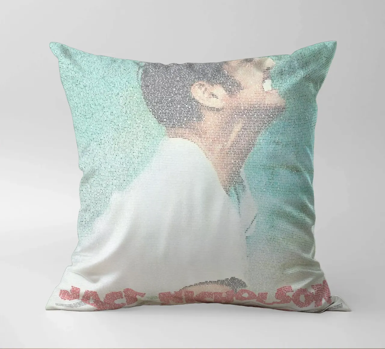 One Flew over the Cuckoos' Nest decorative cushion by Robotic Ewe