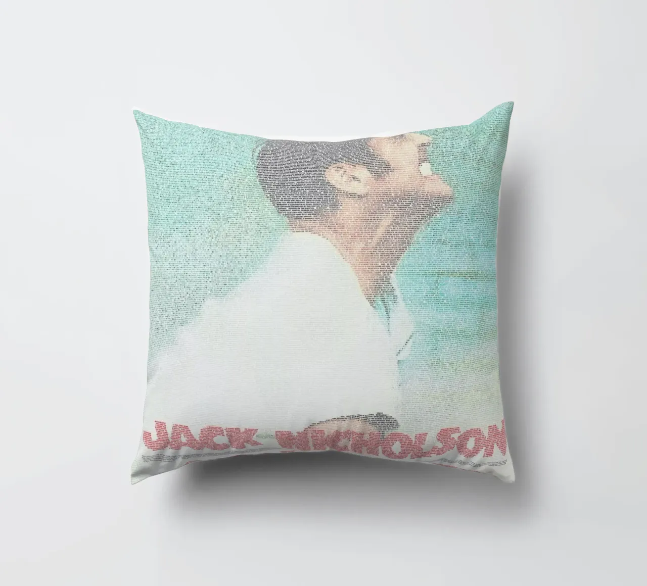 One Flew over the Cuckoos' Nest decorative cushion by Robotic Ewe