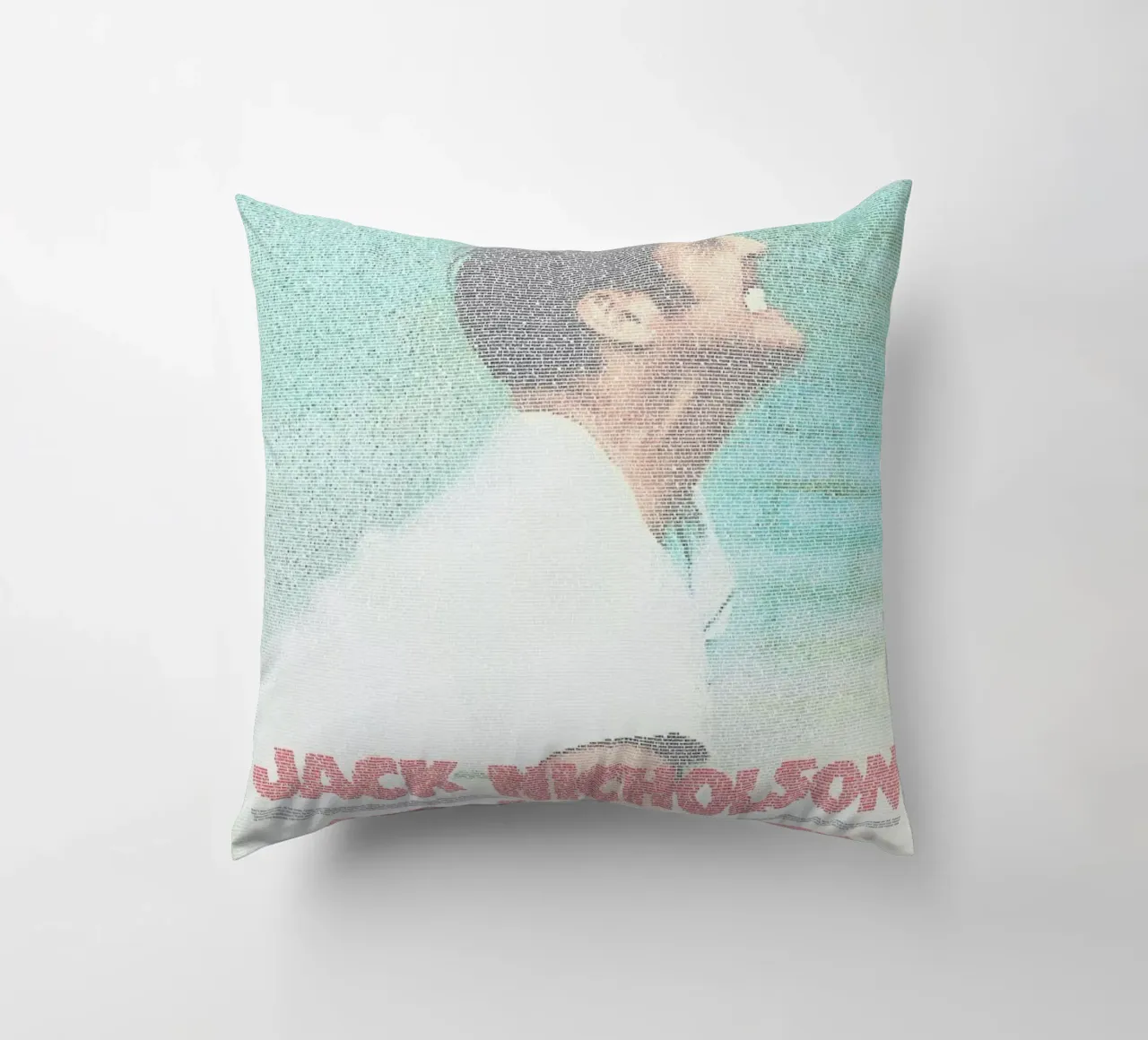 One Flew over the Cuckoos' Nest decorative cushion by Robotic Ewe