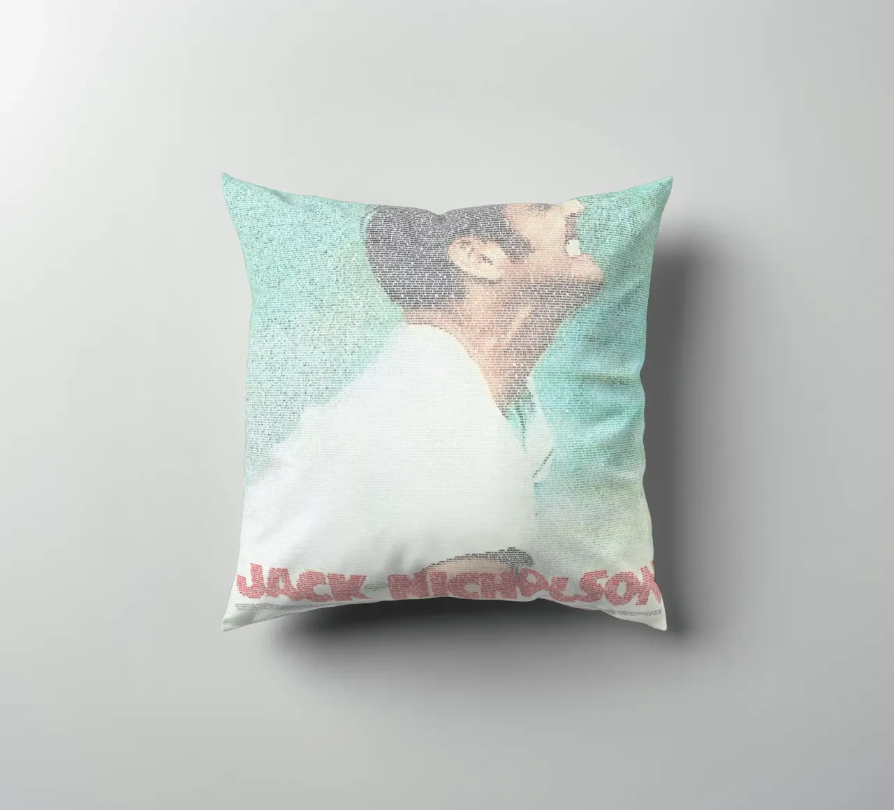 One Flew over the Cuckoos' Nest decorative cushion by Robotic Ewe