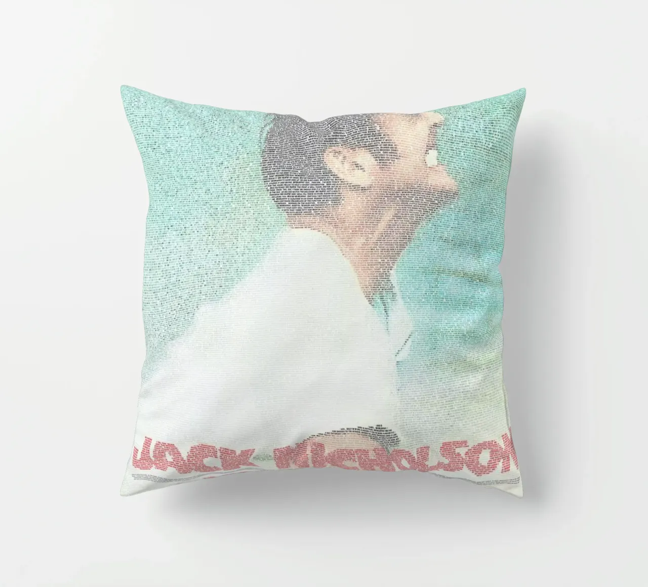 One Flew over the Cuckoos' Nest decorative cushion by Robotic Ewe