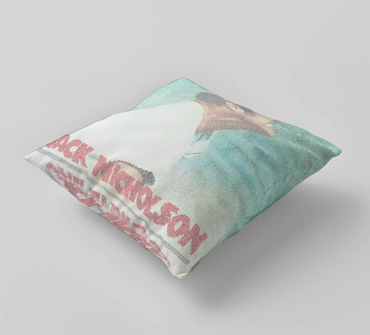 One Flew over the Cuckoos' Nest decorative cushion by Robotic Ewe