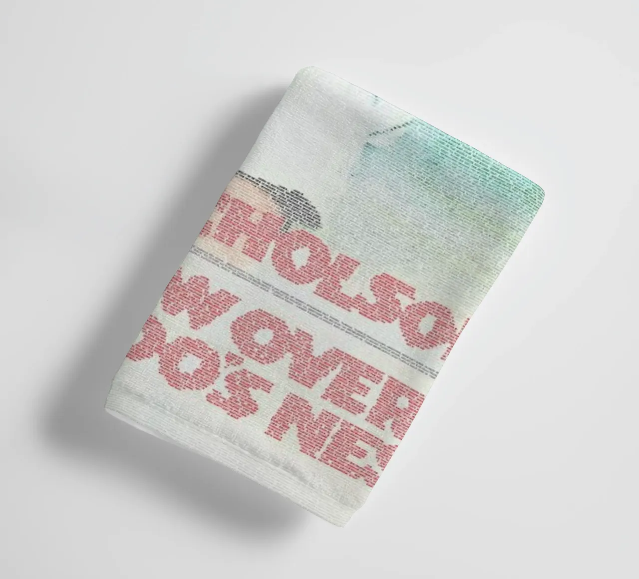 One Flew over the Cuckoos' Nest towel by Robotic Ewe