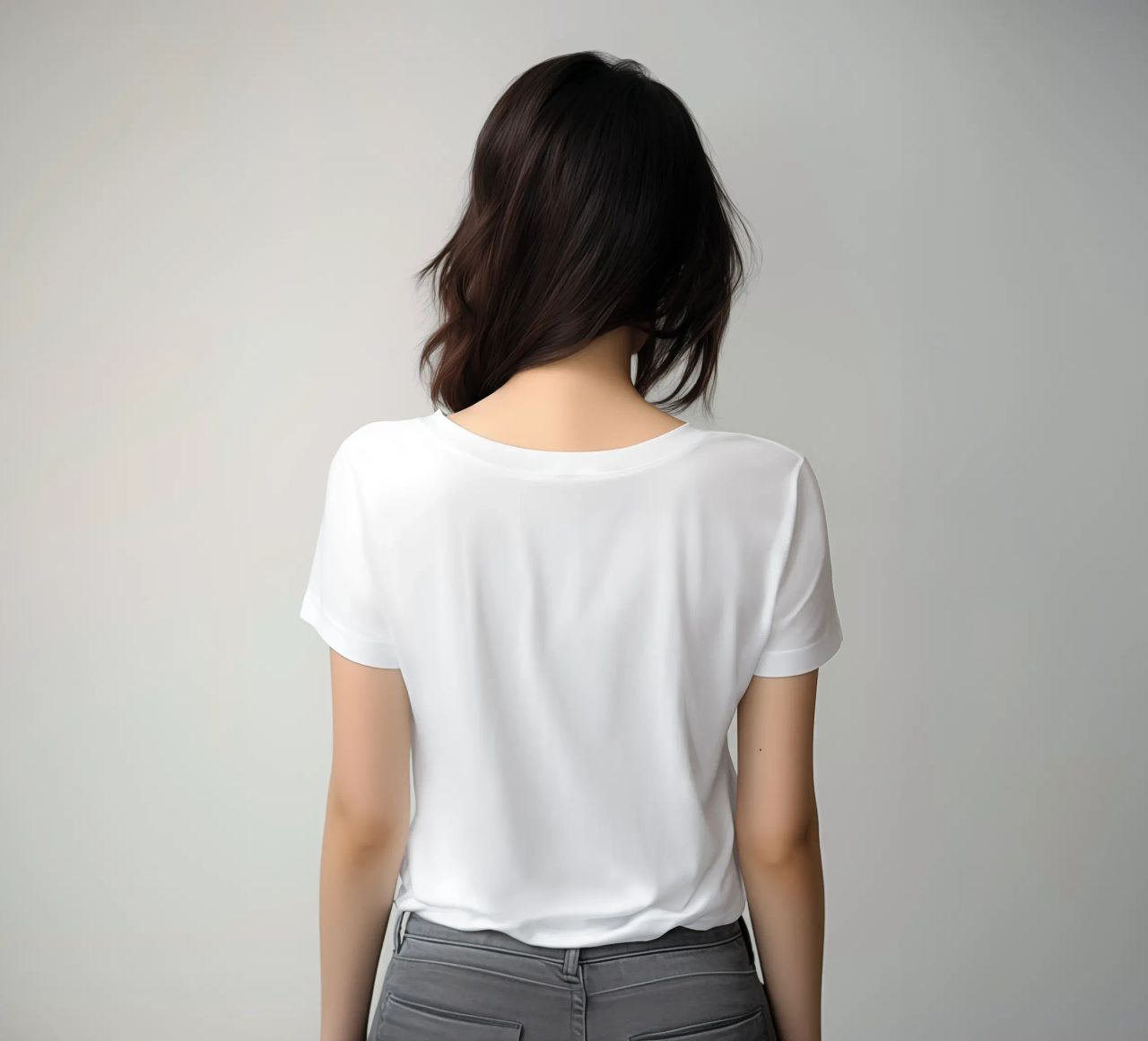Dynamic abstract spiral design with soft gradients women's fitted t-shirt by DesignDoodle