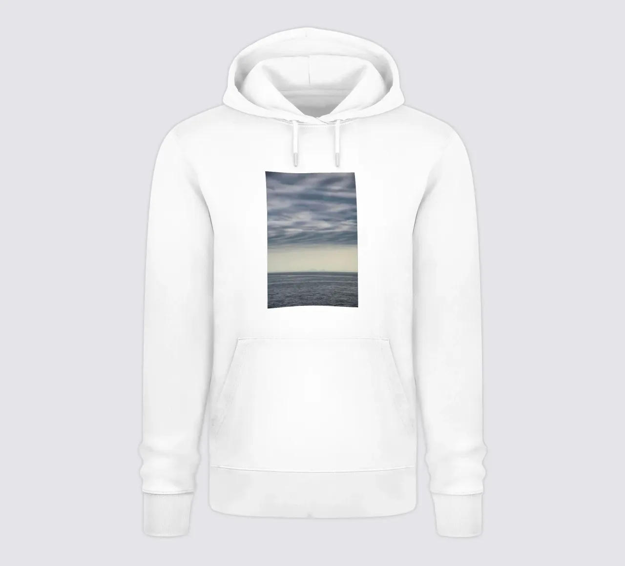 Let's Meet at the Horizon 2 felpa con cappuccio da Nur Mut