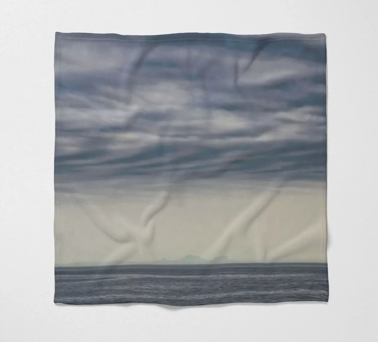 Let's Meet at the Horizon 2 fleece blanket by Nur Mut