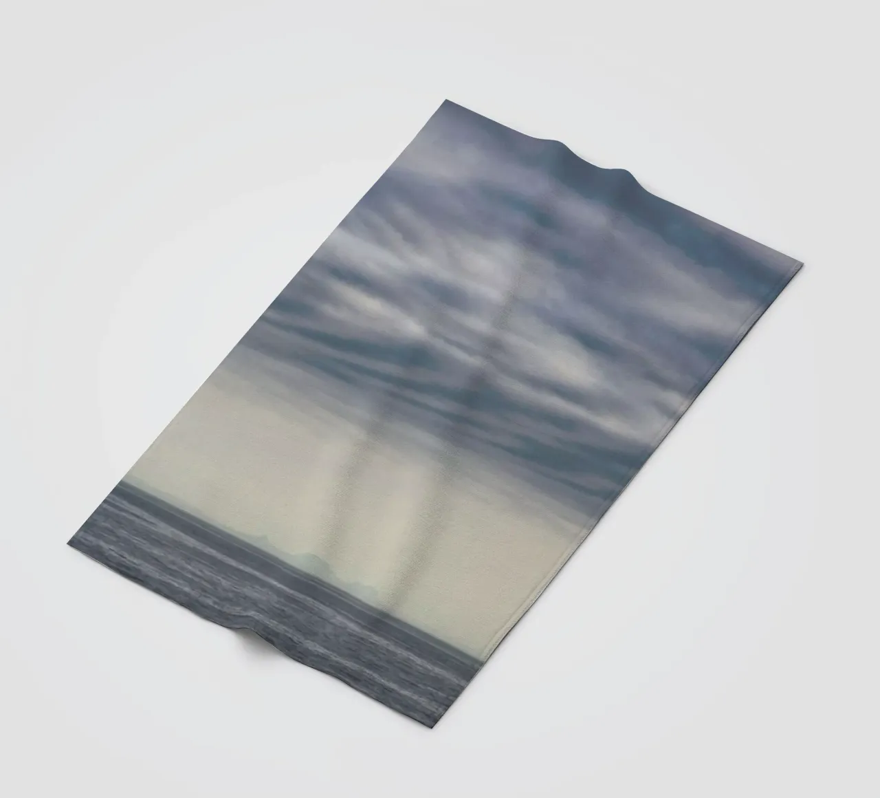 Let's Meet at the Horizon 2 fleece blanket by Nur Mut