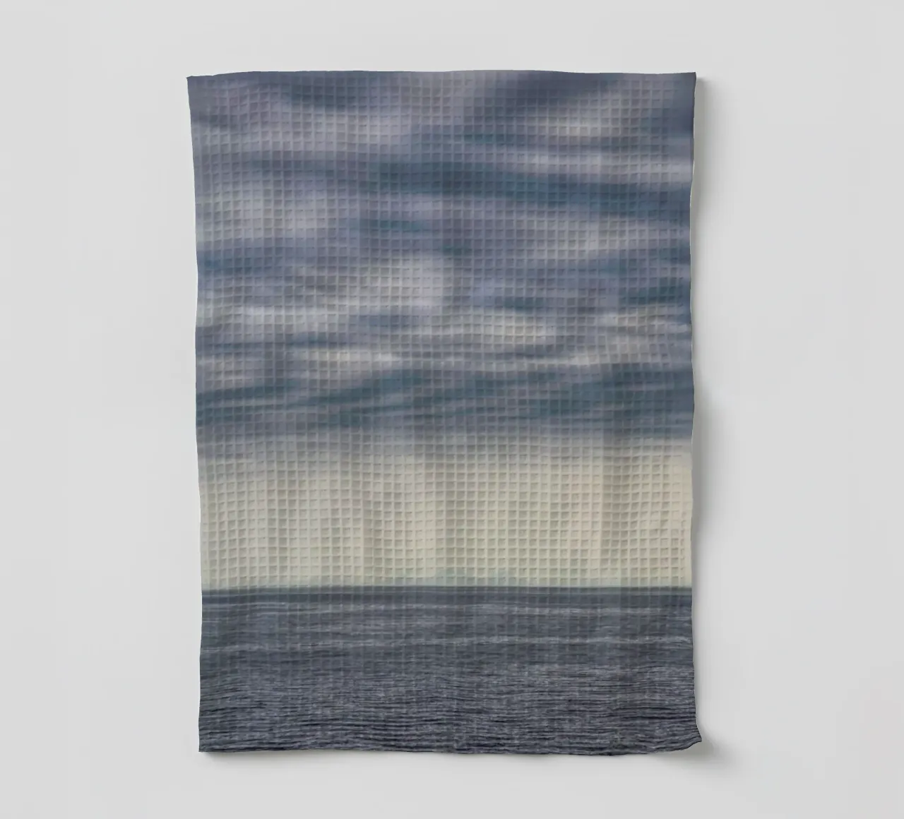 Let's Meet at the Horizon 2 tea towel by Nur Mut