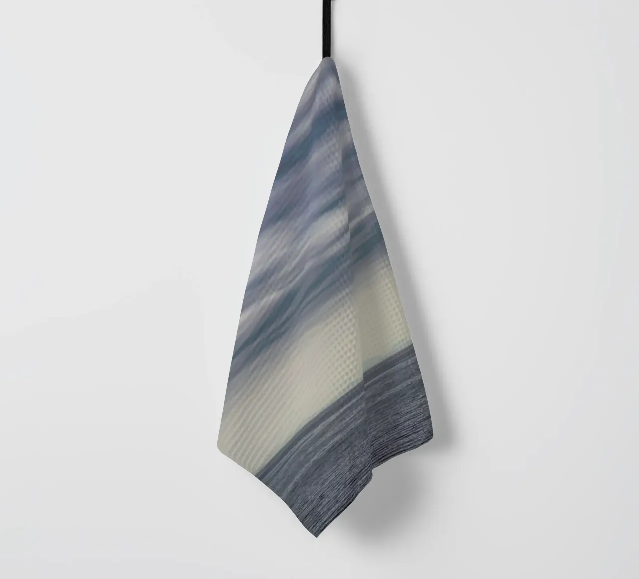 Let's Meet at the Horizon 2 tea towel by Nur Mut