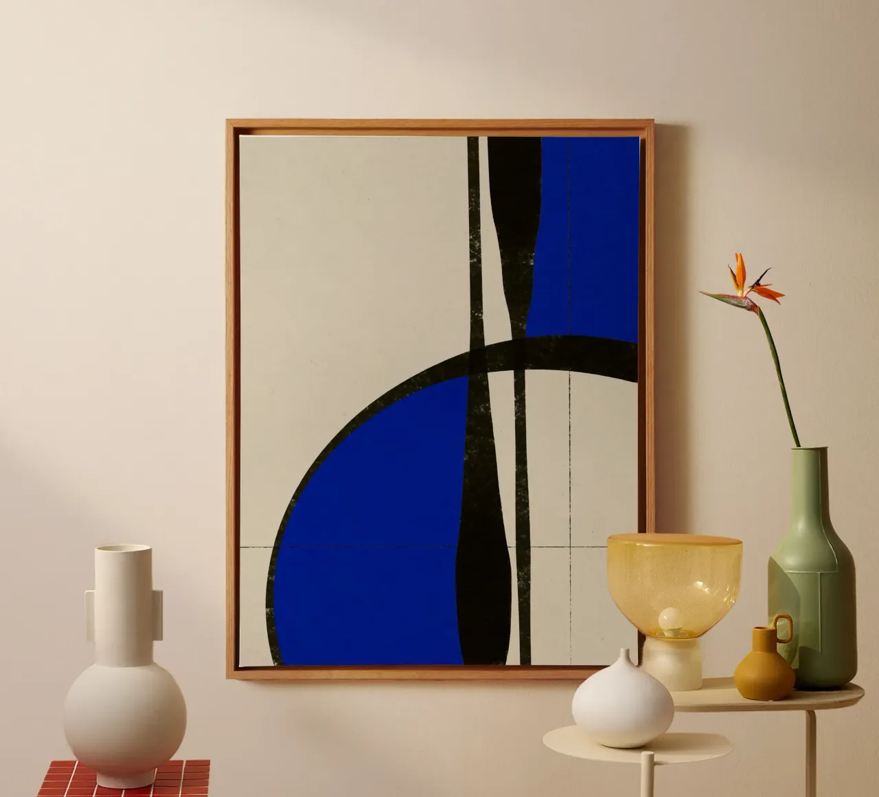 Chaos Essence No 02 tela con Cornice a cassetta da treechild