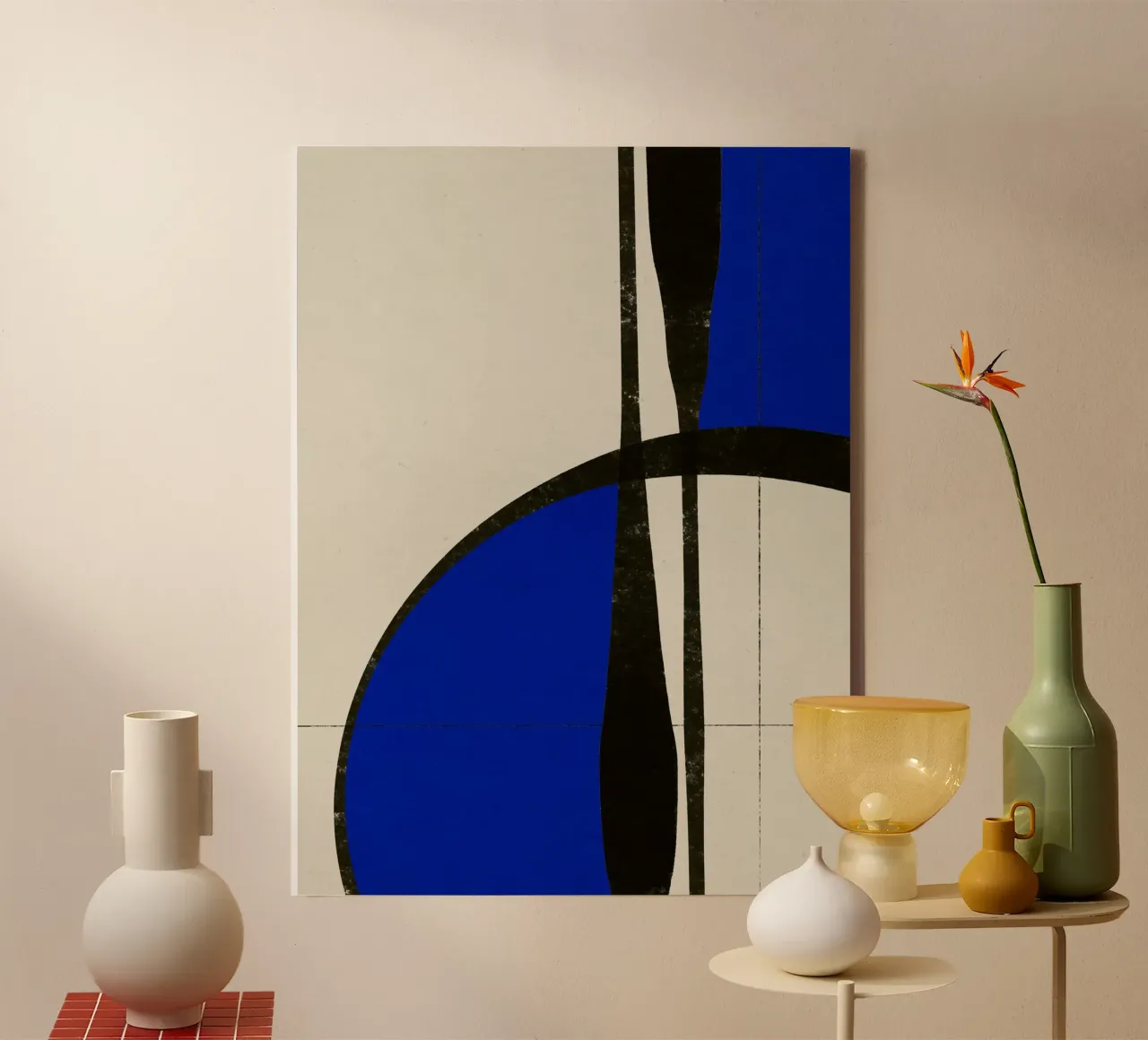 Chaos Essence No 02 tela con Cornice a cassetta da treechild