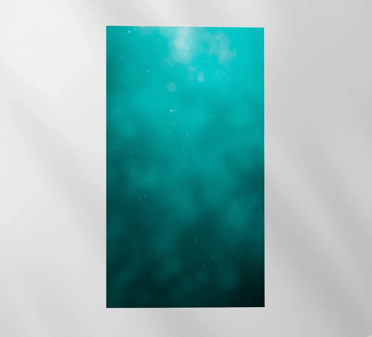 Sfondo astratto turchese che crea un'atmosfera serena pellicola backlit da DesignDoodle