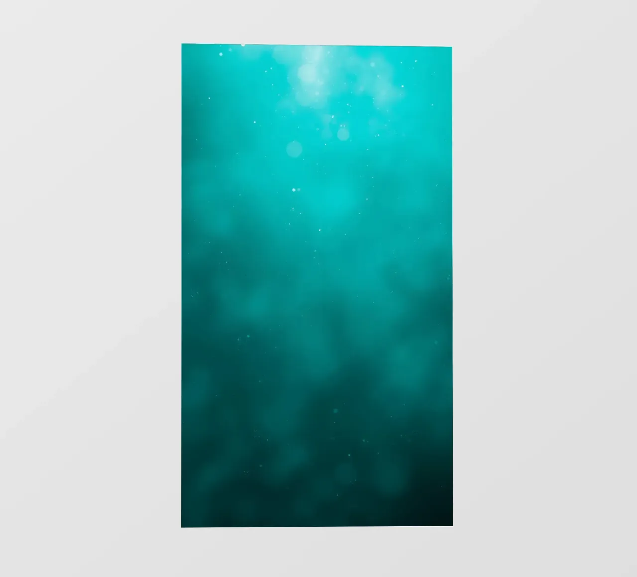 Sfondo astratto turchese che crea un'atmosfera serena pellicola backlit da DesignDoodle