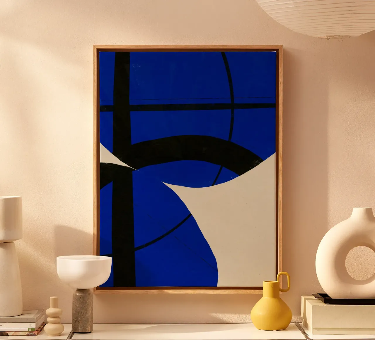 Chaos Essence No 03 tela con Cornice a cassetta da treechild