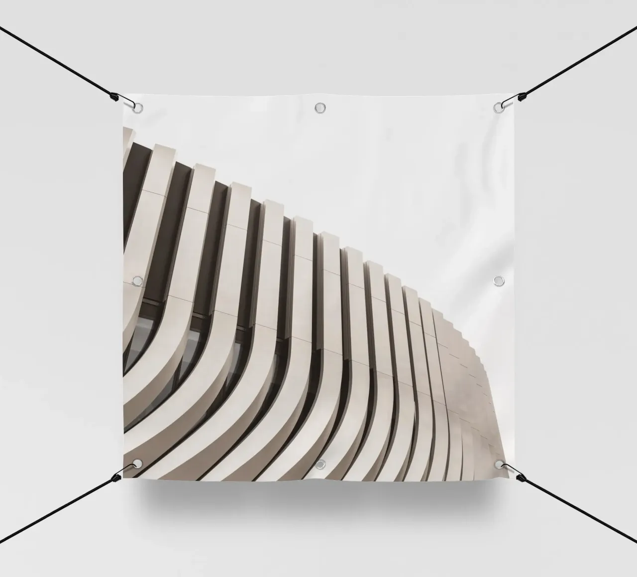 Minimal Architektur telo in pvc da Flo Klein