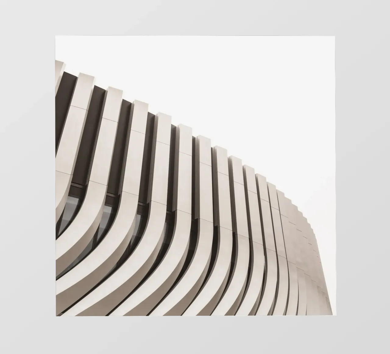 Minimal Architektur telo in pvc da Flo Klein