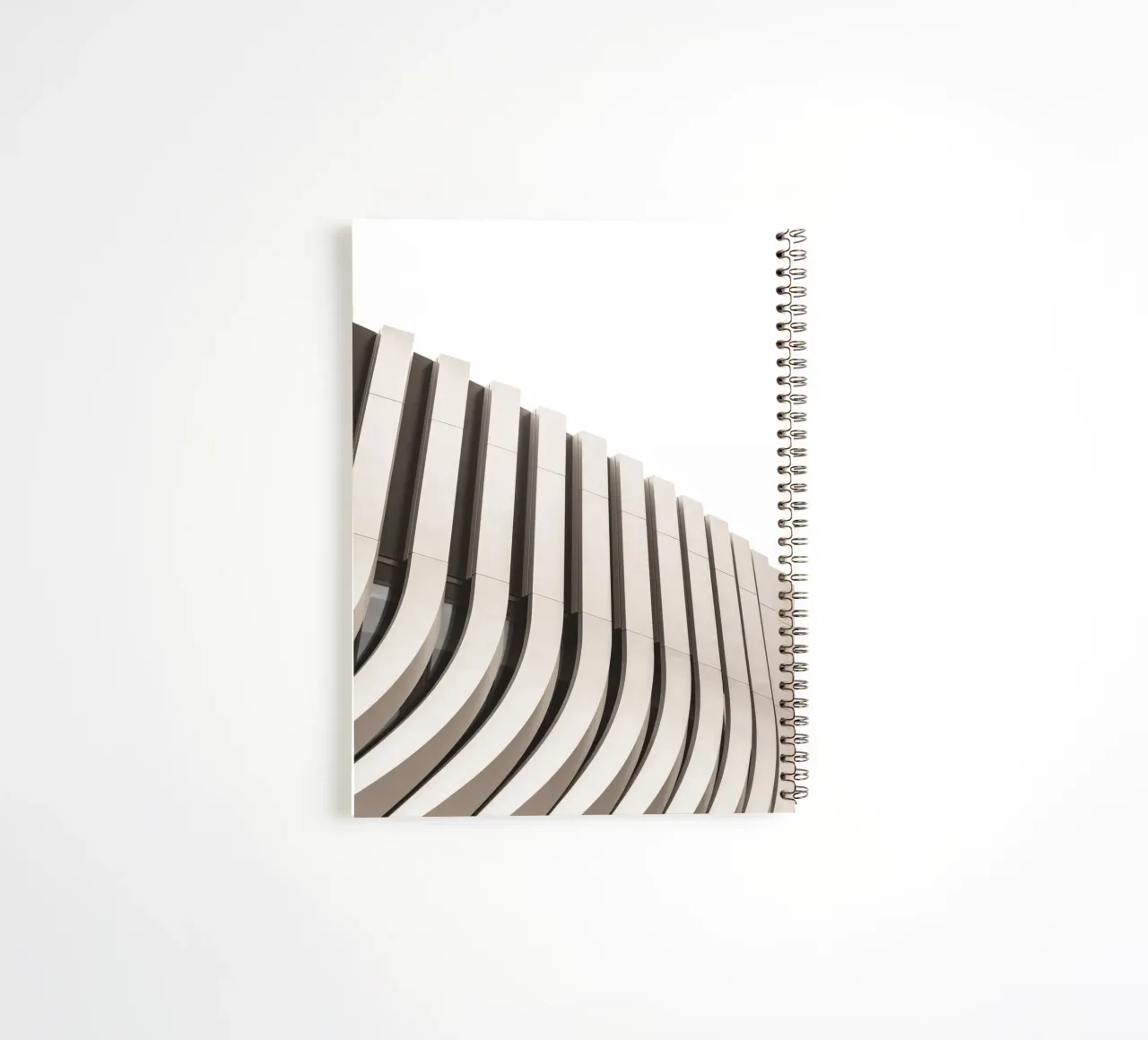 Minimal Architektur spiral notebook by Flo Klein